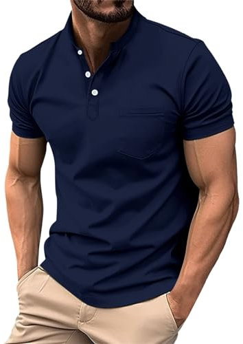 Deal of The Day Today Sale Mens Short Sleeved Shirts Yellow Linen Short Sleeve Shirt Mens Boss Polo Shirts Wine Red Dress Shirt Crew Neck T Shirt Men Warehouse Deals Clearance