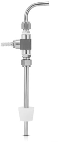 GeRnie Neuestes Druck-Bier-Transfer-Kit, geschlossenes Transfersystem, Transferstange vom Glasballon for Corny Keg for Bier und Wein(Color:A)