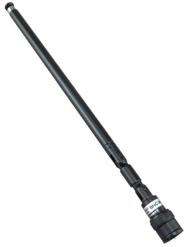 Comet BNC-W100RX Wideband Handheld Scanner Antenna Flexible 6 Inch 25–1300 MHz Receive Antenna with BNC Connector Compatible with All Handheld Scanners and Receivers