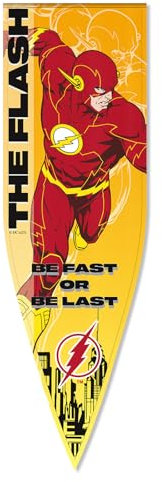 The Flash Banner-Flagge, offizielles Lizenzprodukt, 45,7 x 150,9 cm, die Flash-Geburtstagsdekoration für Partys im Innen- und Außenbereich