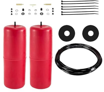 Luftfeder Luftfederung Luftfederung Kit Air Spring Kit Frühling Spule Set Für RAM 1500 Pickup 2019-2022 60818(Red)