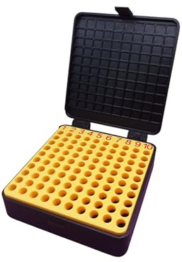 ADNB3D Caja de almacenamiento y transporte de municiones de 22 litros (1, negro)