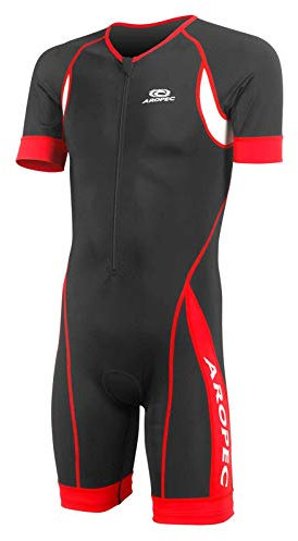 Aropec Aerosuit Panther Herren - Trisuit Men, Farbe:rot/schwarz, Größe:XL
