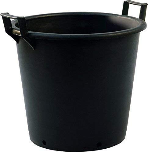 Muddy Hands 70 Litre Heavy Duty Large Plastic Plant Pots with Handles Outdoor Garden Tree Planters Containers (2)