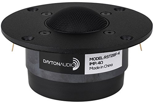Dayton Audio RST28F-4 1-1/8 Reference Series Fabric Dome Tweeter 4 Ohm