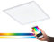 EGLO connect LED Panel Salobrena-C, 1 flammige Deckenlampe aus Alu und Kunststoff in Weiß, LED Deckenleuchte mit Fernbedienung, Lichtfarbe einstellbar (warmweiß – kaltweiß), RGB, dimmbar, L x B 45 cm