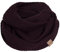 KNIT FACTORY - Jamie Loop Schal - Gestrickter Schlauchschal - Herbst & Winter Essentials - Zeitloses Mode-Accessoire - Für Damen und Herren - Strickschal mit Wolle - Aubergine