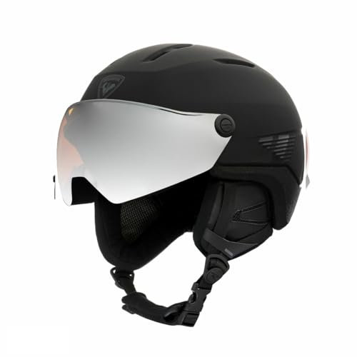 Rossignol Fit Visor Impacts Black skihelm, Schwarz, LXL