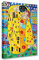 Tucocoo Bunte Leinwand-Wandkunst Graffiti Street Pop Art Gemälde The Kiss von Gustav Klimt Bilder, berühmte Moderne Kunstwerke, Heimdekoration für Wohnzimmer, Schlafzimmer, 40 x60 cm, 1 Stück