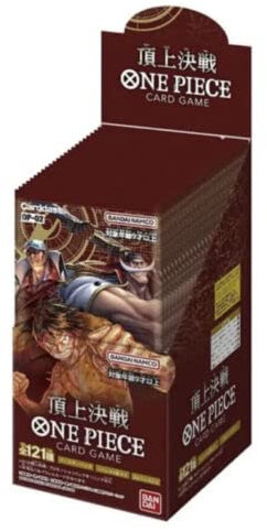 One Piece OP-02 Paramount War Booster Display - Japanisch - Sealed + Heartforcards® Versandschutz