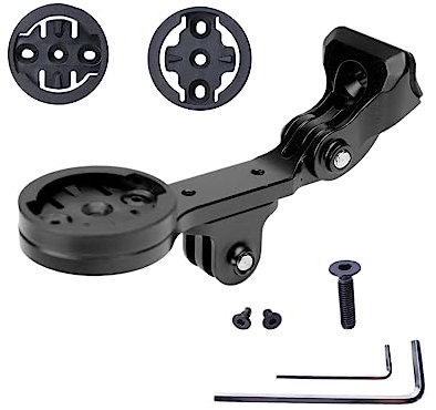 NELboNs Out-Front Bike Computer Mount Bracket for Madone SLR7/SLR9 Specialized Stem Bar Adapters Compatible with Garmi n/Magen e/Bry ton/Wa hoo with Sport Action Camera Mount Set