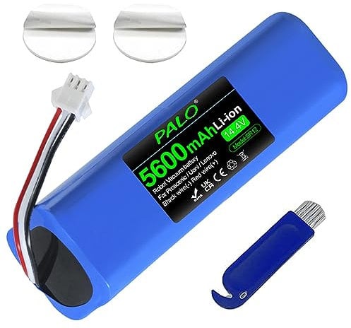 14.4V Li-Ion Replacement Battery for Proscenic M7 M8 Pro/Headset R1/Uoni V980 Plus/Lenovo Lr1/Roidmi Eve Plus/Xiaomi Viomi S9 Staubsauger Battery