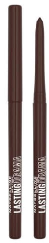 MAYBELLINE NEW YORK - Lasting Drama – wasserfester Eyeliner-Stift – hervorgehoben & intensiv – mattes Puder-Finish – 36H-Halt – automatische Bleistiftspitze – Ultra-pigmentierte Formel – Brown Sugar