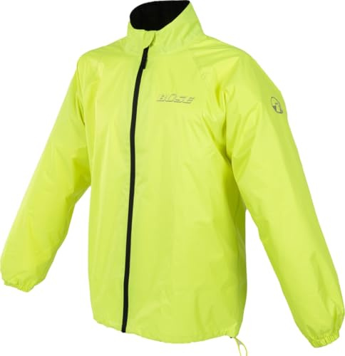 Büse Spray Motorrad Regenjacke, neon-gelb, XL