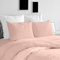 Ruggeri - Set Completo Copripiumino - 100% Puro Cotone - Made In Italy - Collezione Let's Color! (Matrimoniale, Rosa)