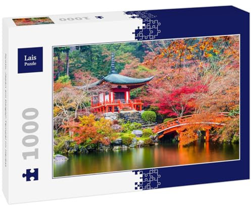 Lais Puzzle Kyoto, Japan am Daigoji-Tempel im Herbst 1000 Teile