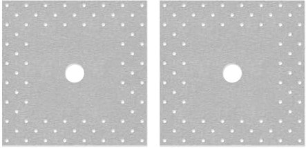 Isolbau Perforierte Wandmanschette P3 Grau - 2 Stück 120 mm Dichtband - Wasserdichte Manschette für Sanitär, Dusche, Bad, Fliesen, Abdichtung Dichtmanschette für Innen- & Außenbereich