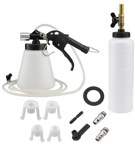 TONZACK Auto Aria Compressa Freno Spurgo Freno Spurgo Dispositivo Aria Freno Spurgo Freno Aria Freno Aria Freno Liquido Cambio con Flacone di Ricarica 1L