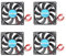 Jopto 4 Stück 8015 Lüfter DC 24V Bürstenloser Kühlkühler Ventilator 80x80x15mm Geräuschloser 2 pin-kühlgebläse mit 26cm Kabel für 3D-Drucker PC CPU Computergehäuse Lüfterkühler