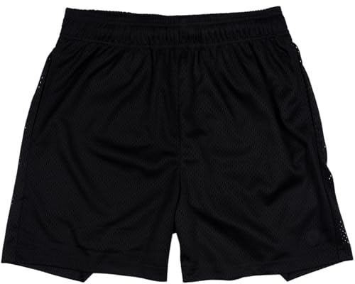Ethika Basketball-Shorts für Herren, Schwarz