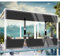 CAQXAQP Clear Tarpaulin Transparent Patio Waterproof Tarp with 2 zipper,0.5mm Clear Pergola Sides Tarpaulin 2.3mx4.2m Winter Gazebo Rain Cover with Eyelet for Balcony Protection Garden