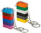 Thyonta 12 Pcs Building Block Keychain Versatile Vibrant Colors Key Ring Accessory for Organizing and Wearing Suitable for Car Daily Use Home Decoration Party Bag Fillings