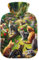 Garden Cats and Kittens Hot Water Bottle with Velvet Cover Hot Water Bag for Hot and Cold Compress, 2L
