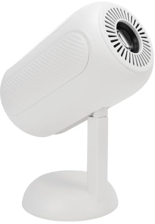 Filmprojektor, WiFi6 Bluetooth 5.3 6K Smart Projektor für Zuhause Drinnen und Draußen, HiFi-Stereo-Video-Filmprojektor für für Android Laptop TV Stick (EU-Stecker)