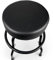 Martin - Tone On Tone Black Barstool; Barhocker für Musiker; gepolsterter Sitz mit schwarzem Logo Ton in Ton; um 360 ° drehbar; Höhe 61,6 cm; robuster schwarzer Sockel; einfach zu montieren