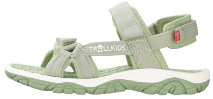 Trollkids Kids Oslofjord Sandal 39, pistachio green