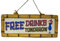 LP Divertissements Panneau de décoration Free Drinks 40cm