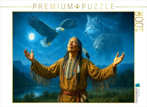 Puzzle · Spirituelle indianische Reise | 1000 Teile · Lege-Größe 64 × 48 cm · CALVENDO Puzzle