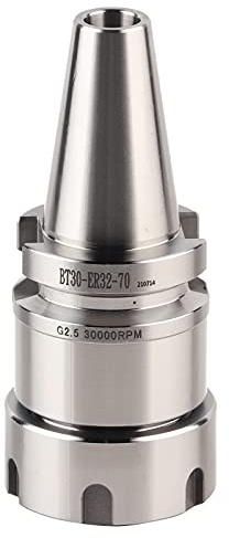 Hyuduo Portautensili BT30 ER32, Pinza Portautensili 20CrMnTi Ad Alta Durezza per Fresatura CNC, Lavorazione di Precisione 30000 Giri/min, Accessorio per Tornio per Lavorazione dei Metalli