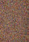 Theko Ballo Uni 802 Klassischer Orientteppich strapazierfähig und sehr robust in der Farbe Multicolor, Maße: 34cm x 34cm, 406168