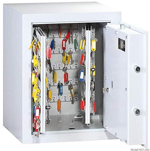 Müller Safe MST 1-150 Schlüsseltresor, Elektronisches Zahlenschloß EZ Basic versenkt, Grad 1 nach EN 1143-1, H63.6xB49.6xT36 cm, 112 kg
