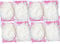 AB Tools 8 Pack Small Animal Hamster Gerbils Mice Rats Paper Wool Bedding Nesting