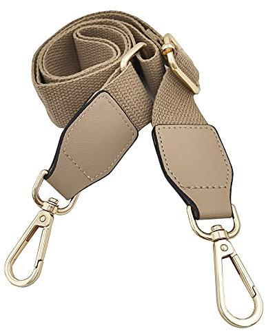 Verstellbarer Schultergurt Taschengurt Schulterriemen Umhängegurt für Schultertasche Tragetaschen und Handtaschen Breit 40mm -Streifen 75-135cm