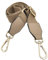 Verstellbarer Schultergurt Taschengurt Schulterriemen Umhängegurt für Schultertasche Tragetaschen und Handtaschen Breit 40mm -Streifen 75-135cm