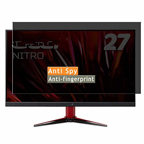 Vaxson Protector de Pantalla de Privacidad, compatible con Acer NITRO VG1 VG271Sbmiipx VG271S bmiipx 27 Monitor [No Vidrio Templado ] Película Protectora Film Guard