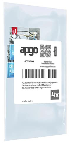 apgo 4 Stück Linsenschutz Kamera Schutzglas für Oppo A71 Kameraschutz, 9H Kameraobjektiv Camera Lens Protector