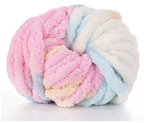 uyeoco Sperrige Armstricken Wolle Dicke Wolle Garn Roving Garn Zum Handstricken Häkeln, Grobe Isländische Wolle, Grobstrick Weiches Wollgarn, Dicke Wolle Garn Für Decke Stricken