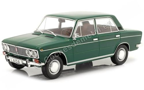 Kompatibel mit 1977 Lada 1500 Dunkelgrün 1:24 WhiteBox 124093