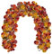 Briful 2 PCS Kunstpflanz Künstliche Eukalyptus Herbstgirlande Eukalyptusblatt Hängend Girlande Deko für Hochzeit Garten Herbst Dekoration，182CM