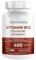 Bandini® Vitamine B12 + Acide folique 400 comprimés vegan (+ 1 An) | Formes bioactives biodisponibles: 500µg de B 12 méthylcobalamine, 200µg de folate Quatrefolic ®, 80mg de Vit C | Absorption du fer