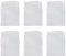 UMCHU 6 Stück 200 Maschenweite Nylon Nussmilchbeutel,feinmaschiges Passiertuch Filtertuch waschbar,für Nussmilch Obstsaft Gemüsesaft(10 * 15cm)