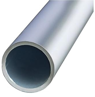 FABAL Aluminium Round Tube Ø25mm (Dia) x 2mm Premium Alloy Corrosion-Resistant Smooth Surface Hollow Section for DIY, Frames & Structural Use Length: 1000 mm (1 m)