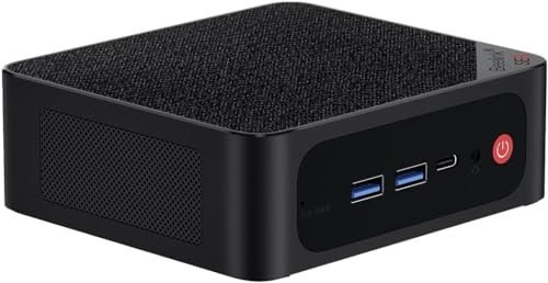iflip Bee-link SER5 MAX AMD Ryzen7 5800H 4.4GHz Mini PC 8-Core 16-Thread, 32GB DDR4 RAM 1TB PCIe3.0 SSD, 4K@144Hz Triple Display (HDMI/Type-C/DP), USB3.2 BT5.2 Wi-Fi6