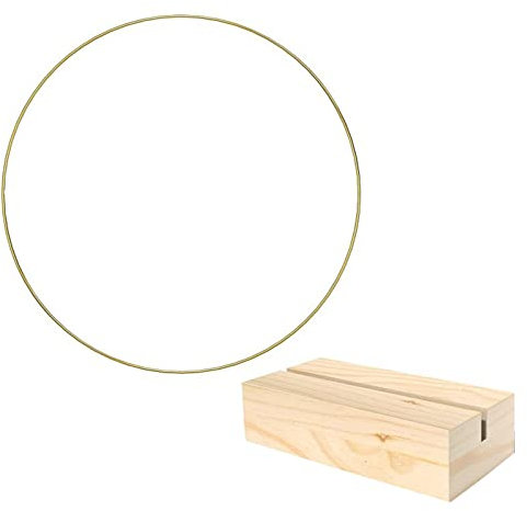 Runder Hintergrundständer, sechseckiger Bogen, Metallrahmen mit Basis für Hochzeitsbögen, Geburtstagsparty, Babyparty, Metallkranz, Kranz, Reifen, für Party-Dekoration, Hochzeit