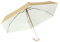 Parapluies pliants, Parapluie de voyage compact, mini parapluie de poche pliable et portable, coupe-vent, titane doré, anti-UV, sac à dos de voiture, parapluies for la pluie, hommes et femmes(Beige)