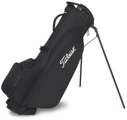 Titleist Players 4 Carbon Stand Bag - Black